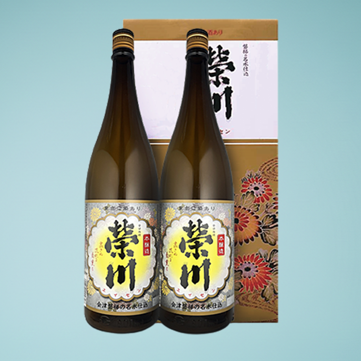 榮川 本醸造 1800ml×2(2本化粧箱入)